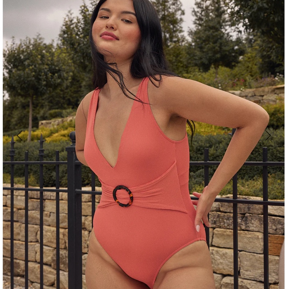 SUMMERSALT Belted Backflip One Piece Swimsuit